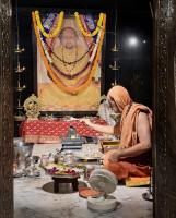 Jalabhisheka and Shodashopachara Puja by HH Swamiji on Samaradhana Divasa of HH Shrimat Pandurangashram Swamiji. SCM-Karla.(16 June 2026)